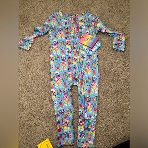 Posh peanut Lisa Frank 0 to 3 months convertible footie